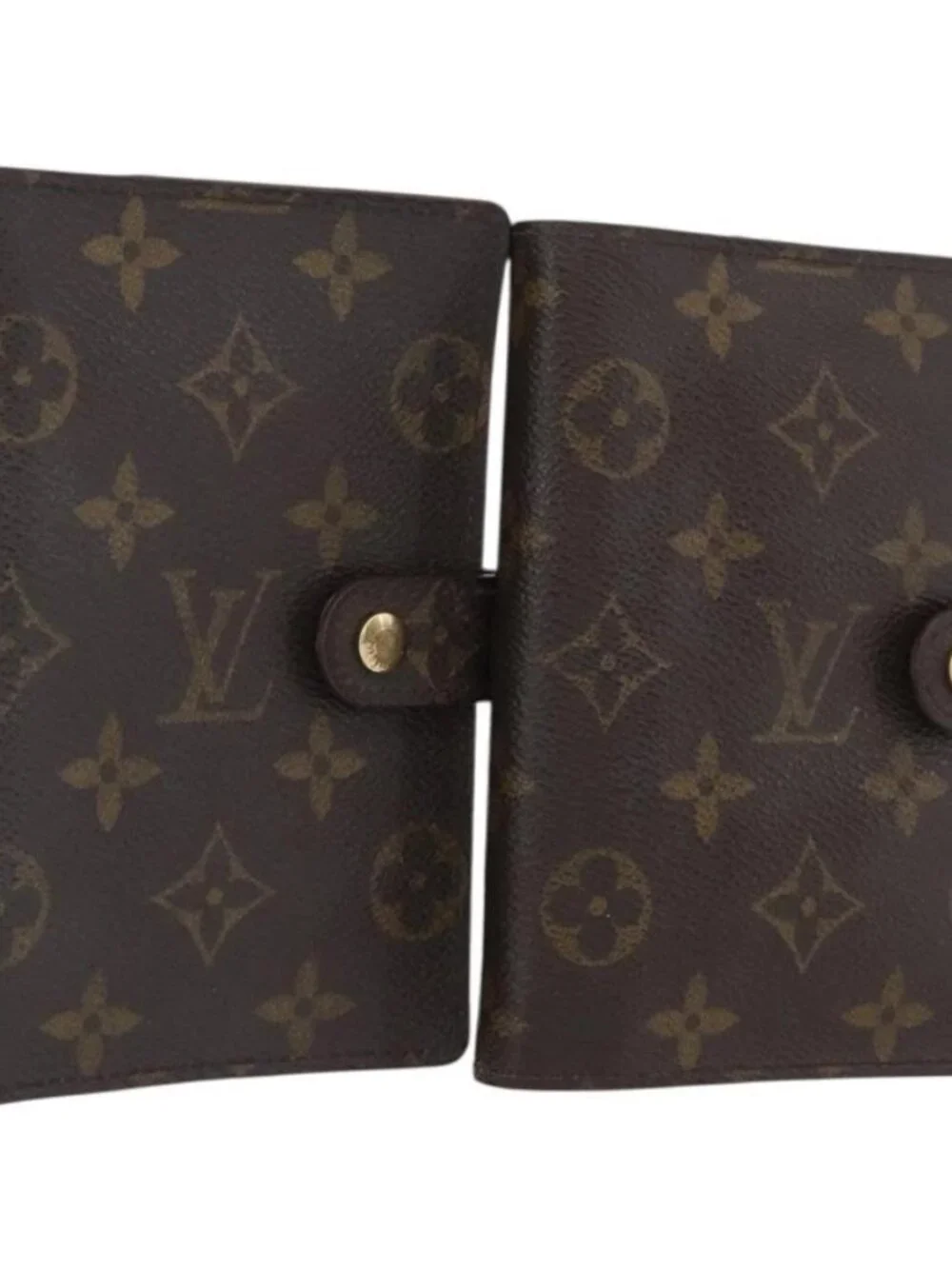 LOUIS VUITTON Monogram Agenda PM Day Planner Cover 2 Set